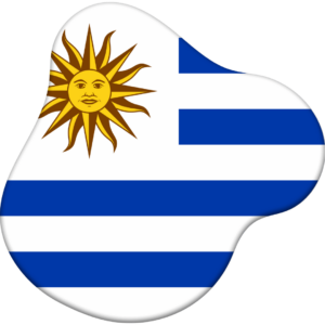 Uruguay flag — Clip art · 6