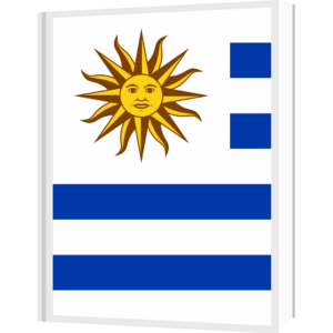 Uruguay flag — Clip art · 24